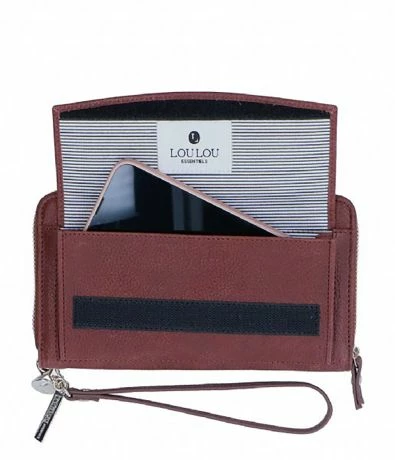 LouLou Essentiels SLB Robuste RFID Wallet Cacao 5 LouLou Essentiels SLB Robuste RFID Wallet Cacao - Afbeelding 3