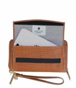 LouLou Essentiels SLB Ally RFID Wallet Cognac -NL Rugzak Verkoopwinkel slb159dg 023 023 1 3 600