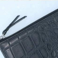 LouLou Essentiels SLB HZ Vintage Croco RFID Wallet Black -NL Rugzak Verkoopwinkel slbhz4s.001 001 5