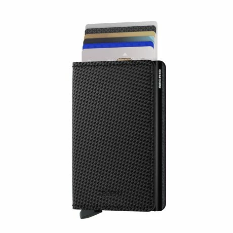 Secrid Slim Wallet Portemonnee Carbon Black 4 Secrid Slim Wallet Portemonnee Carbon Black - Afbeelding 2