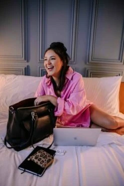 MOSZ Denise Workbag 15,6" Black -NL Rugzak Verkoopwinkel ss23 122 1