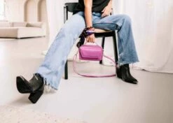 MOSZ Naomi Crossbody Lila Shiny Light Gold