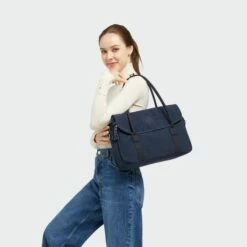 Kipling Superworker S Laptoptas Blue Bleu 2 -NL Rugzak Verkoopwinkel superworker s blue bleu 2 7