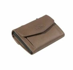 Tony Perotti Furbo Leren Pasjeshouder Met Kleingeldvak Taupe -NL Rugzak Verkoopwinkel te 3700 tp b