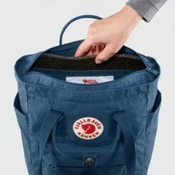 Fjallraven Fjällräven Kanken Totepack Sky Blue -NL Rugzak Verkoopwinkel tote detail 2 1