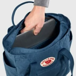 Fjallraven Fjällräven Kanken Totepack Sky Blue -NL Rugzak Verkoopwinkel tote detail 4 1