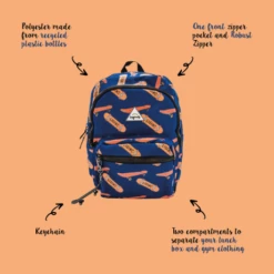 Little Legends Kinderrugzak Skateboard -NL Rugzak Verkoopwinkel usp skateboard voorkant