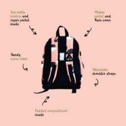 Little Legends Kinderrugzak Zwaan -NL Rugzak Verkoopwinkel usp swan achterkant