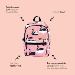 Little Legends Kinderrugzak Zwaan -NL Rugzak Verkoopwinkel usp swan voorkant