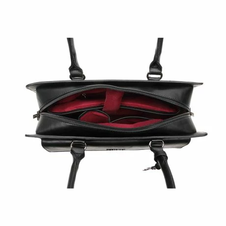 Wimona Valentina Schoudertas Laptop 15.6" Black 4 Wimona Valentina Schoudertas Laptop 15.6" Black - Afbeelding 2