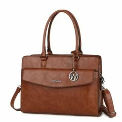 Wimona Valentina Schoudertas Laptop 15.6" Cognac 8 Wimona Valentina Schoudertas Laptop 15.6" Cognac -NL Rugzak Verkoopwinkel valentina cognac 5