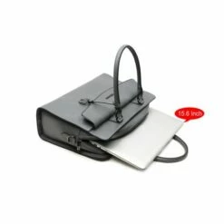 Wimona Valentina Schoudertas Laptop 15.6" Grey -NL Rugzak Verkoopwinkel valentina grey 3
