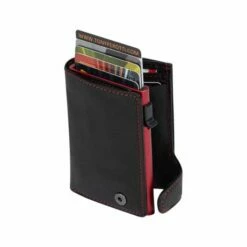 Tony Perotti Furbo Leren Pasjeshouder Met Kleingeldvak Rood / Zwart 11 Tony Perotti Furbo Leren Pasjeshouder Met Kleingeldvak Rood / Zwart -NL Rugzak Verkoopwinkel ve 3700rd zw f