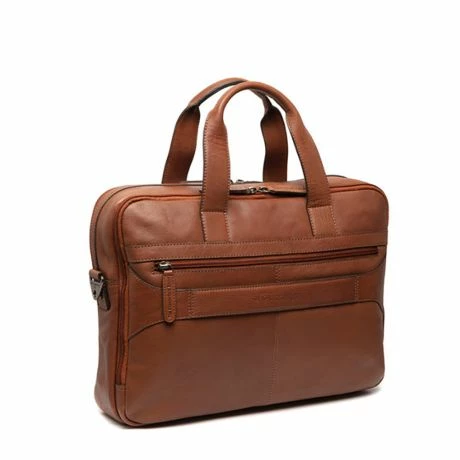 Chesterfield Soft Class Arizona Laptoptas 15" Cognac 3 Chesterfield Soft Class Arizona Laptoptas 15" Cognac