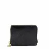 MOSZ Portemonnee Sophie Jungle Black Shiny Light Gold -NL Rugzak Verkoopwinkel wallet jungle black voorkant