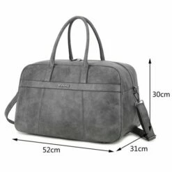 Wimona Amsterdam Weekendtas Grijs -NL Rugzak Verkoopwinkel wimona amsterdam weekendtas grijs 3