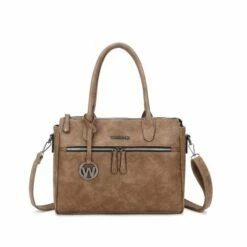 Wimona Bambina Schoudertas Taupe