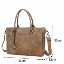 Wimona Carmina Schoudertas 13.3" Taupe -NL Rugzak Verkoopwinkel wimona carmina taupe 3