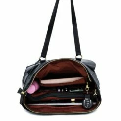 MOSZ Denise Workbag 15,6" Black -NL Rugzak Verkoopwinkel workbag black binnenkant