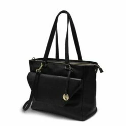 MOSZ Denise Workbag 15,6" Black -NL Rugzak Verkoopwinkel workbag black zijkant