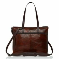 Castelijn & Beerens Rien Dames Laptoptas 15.4'' RFID Cognac -NL Rugzak Verkoopwinkel xl set 2 laptop schoudertas 15 4 rfid cognac 1355