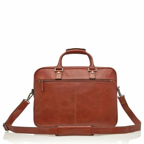 Castelijn & Beerens Verona Business RFID Laptoptas 15.6'' Licht Bruin 4 Castelijn & Beerens Verona Business RFID Laptoptas 15.6'' Licht Bruin - Afbeelding 2