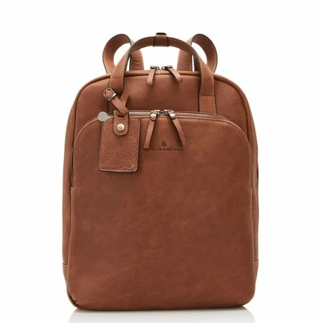 Castelijn & Beerens Carisma Laptop Rugtas 15.6'' Cognac 3 Castelijn & Beerens Carisma Laptop Rugtas 15.6'' Cognac