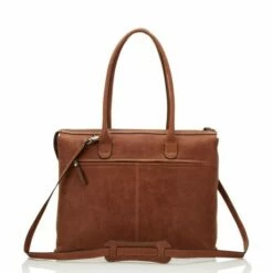 Castelijn & Beerens Carisma Laptop Schoudertas 15.6'' Cognac -NL Rugzak Verkoopwinkel xl set 2 laptop schoudertas 15 6 plus tablet cognac 1262