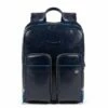 Piquadro Blue Square Laptop Backpack 13.3" IPad Pro 9.7" / IPad 11" Night Blue 2 Piquadro Blue Square Laptop Backpack 13.3" IPad Pro 9.7" / IPad 11" Night Blue -NL Rugzak Verkoopwinkel zaino porta pc ca5575b2v piquadro blu