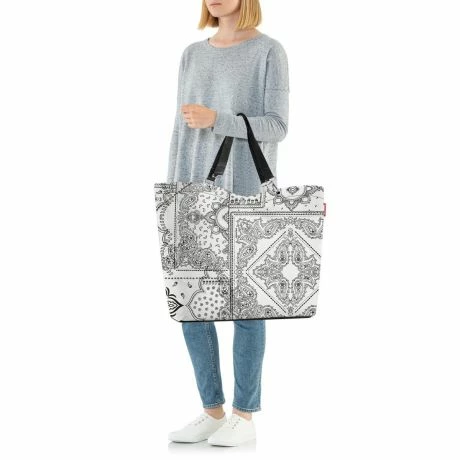 Reisenthel Shopper XL Bandana White 5 Reisenthel Shopper XL Bandana White - Afbeelding 3